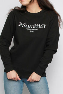 ye saint west sweater