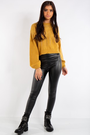 zara mustard jumper