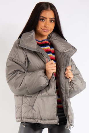 black super puffer jacket
