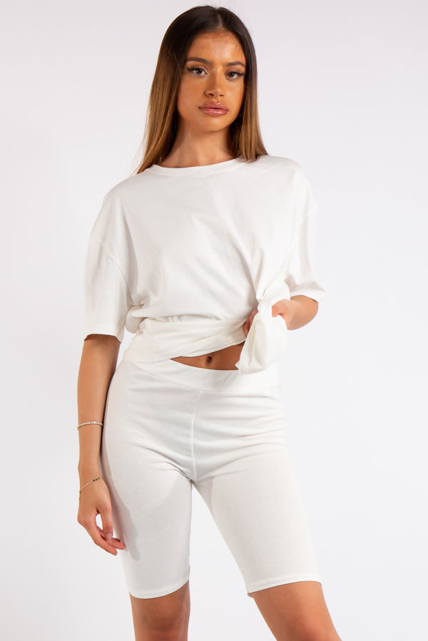 T-Shirt \u0026 Cycling Shorts Co-ord
