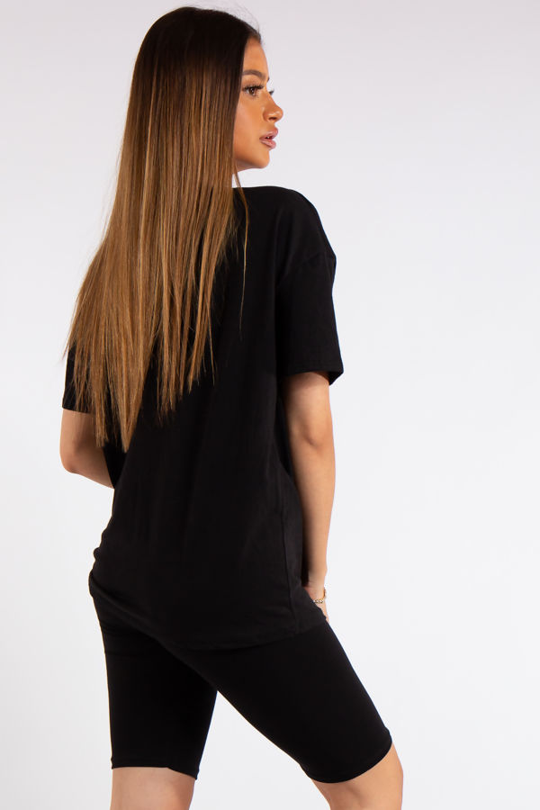 T-Shirt \u0026 Cycling Shorts Co-ord